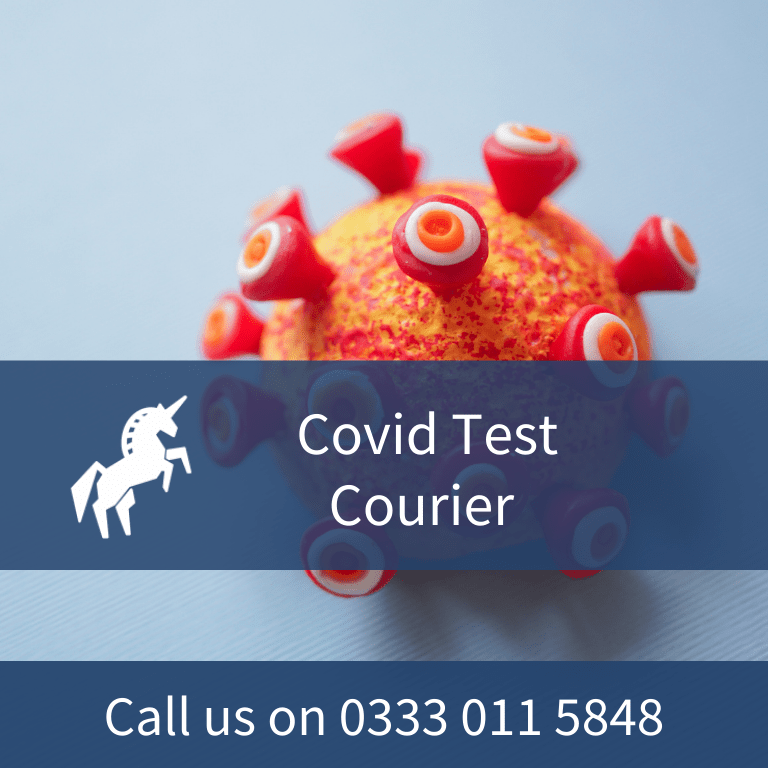 Covid test delivery unicorn